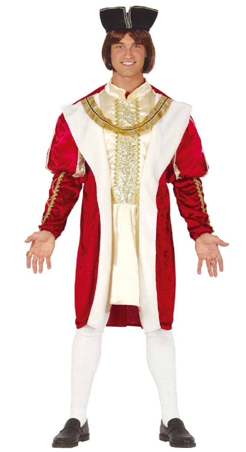 red gold outfit